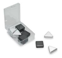 2RXG9 Magnets, Assorted Shapes, Metallic