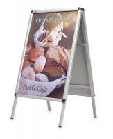 2RXK1 A-Frame Sign Holder, Freestanding, 24x36