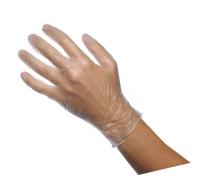 2RXX8 Disposable Gloves, PVC, M, Clear, PK100