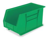 2RY10 Stack &amp; Hang Bin, 10-7/8 x 4-1/8 x 4, Grn