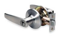 2RYE5 Door Lever Lockset, Straight Lever, Grd. 3