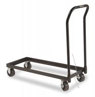 2RYJ1 Cabinet Rolling Cart, Steel, 43-1/4 In. W