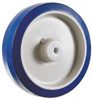 2RZF5 Caster Wheel, 8 D x 2 In. W, 900 lb.