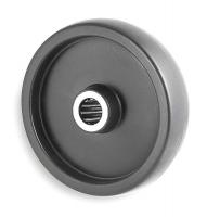 2RZG6 Caster Wheel, 6 D x 2 In. W, 700 lb.