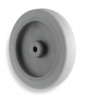 2RZC3 Caster Wheel, 4 D x 1 In. W, 140 lb.