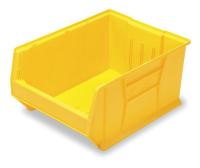 2TA96 Stack Bin, Jumbo, Open Hopper, D 11 1/4, Yel