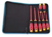 2TDP6 Insulated Screwdriver Set, 7 Pc