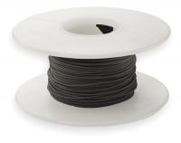 2TDV3 Wire Wrap Wire, KSW, 24AWG, Black, 100 Ft