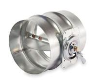 2TFX7 Balancing Damper, Round, 6 In Diameter