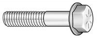 2TJ91 Flange Bolt, Hex, Stl, 5/8-11x3, PK 15