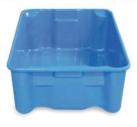 2TU21 Stacking/Nesting Container, HD, Blue