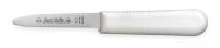 2TLJ9 Clam Knife, 3 In, Poly, White