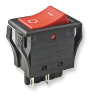 2TPK7 Rocker Switch, DPST, 4 Connections