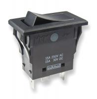 2TPN5 Rocker Switch, SPDT, 3 Connections