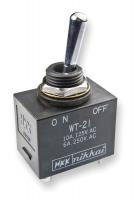 2TPR8 Toggle Switch, DPST, 4 Conn., On/Off