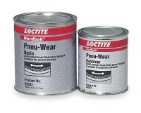 2TUP6 Pneu-Wear, 2 Part, Gray, 3 Lb, Kit