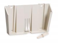 2TUX1 Locking Wall Mount Bracket, Plastic, Beige