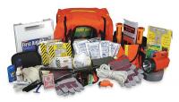 2TUX3 Disaster Response Kit, 44 Piece, Orange