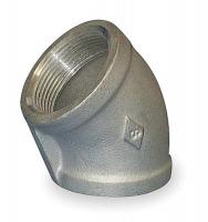 2TY95 Elbow, 45 Deg, 1/2 In, 316 Stainless Steel