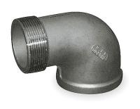 2UA12 Street Elbow, 90 Deg, 3/4 In, 316 SS