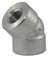 2UA65 Elbow, 45 Degree, 1 In, 304 Stainless Steel