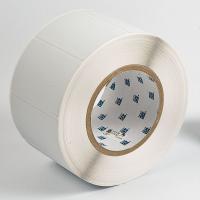 2TYW1 Label, Silver, 3 In. W, Polyester