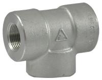 2UA90 Tee, 3/8 In, Threaded, 304 SS