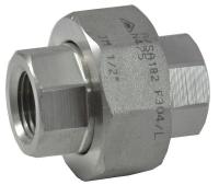 2UA37 Union, 1/4 In, Threaded, 316 SS