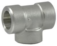 2UE34 Tee, 3/4 In, Socket Weld, 304 SS