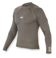 2UMK2 Long Sleeve Thermal Shirt, 2XL, Gray