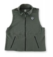2UMR8 Field Vest, M, Black/Gray, Polyester