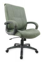 2UMW2 Microsuede Hi Back Chair, Grn