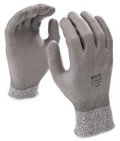 2UTY6 Cut Resistant Gloves, Gray, M, PR