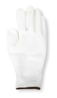 2UUF6 Coated Gloves, L, White, PR
