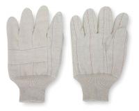 5AX85 Canvas Gloves, Cotton, L, Natural, PR