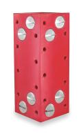 2UVF2 Square Bearing, 4 Sided, 6 In L, For PST24