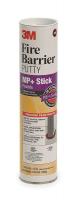 2UYE9 Fire Barrier Putty, 1-1/2 x 6In, Red-Brown