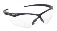 2UYG2 Reading Glasses, +3.0, Clear, Polycarbonate