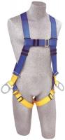 2UZT3 Full Body Harness, Universal, 320lb, Blk/Bl