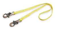 2UZU1 Restraint Lanyard, 6 ft., 310 lb, Polyester