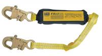 2UZU5 Lanyard, 1 Leg, Polyester, Yellow