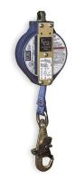 2UZZ4 Slf-Retracting Lifeline, 20ft, Nylon, 420lb