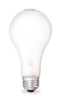 1F384 Incandescent Light Bulb, A21, 150W