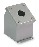 2VB54 Enclosure, Pushbutton, Sloping, 1 Hole