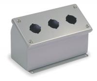 2VB56 Enclosure, Pushbutton, Sloping, 3 Holes