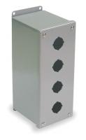 2VB68 Enclosure, Pushbutton, Extra Deep, 4 Holes