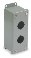 2VB72 Enclosure, Pushbutton, Slimline, 2 Holes