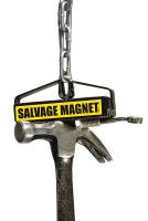 2VCC3 Salvage Magnet, 50 Lb Cap, 6 In Long