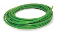 2VDU7 Tubing, 1/8 In OD, Nylon, Green, 50 Ft