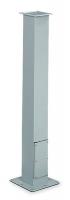 2VE11 Pedestal Column, 35 In L, Straight, Steel
